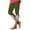 Army Green, variant on SwiftWear Women's Lace-Accent Capris High-Rise Comfort & Hem Detail | Versatile Casual Style
