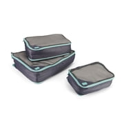 Built Double Zip Packing Cube 3 Piece Set in Quiet Shade
