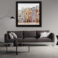 thumbnail image 3 of Atelier B Art Studio 20x20 Black Modern Wood Framed Wall Art Titled - Amsterdam Houses Hotel, 3 of 6