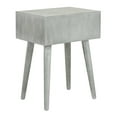 thumbnail image 6 of SAFAVIEH Lyle 1 Drawer Casual Glam Accent Table, Slate Grey, 6 of 9