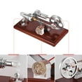 thumbnail image 3 of Amdohai STARPOWER Hot Air Stirling Engine Motor Model Electricity Power Generator (Light up LED) Experiment Educational Toy Gift, 3 of 8