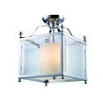 thumbnail image 2 of Z-Lite Fairview 3 Montage Léger Semi-Flush en Chrome, 2 of 2