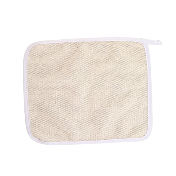 YWIYIUD 1PC Exfoliating Washcloth, Shower Cloth for Body and Face Exfoliator Scrubber, Two Sides Exfoliate Shower Rag Wash Cloths Nylon Cotton Loofah Sponge Scrub Towel for Women Men 8x10inch