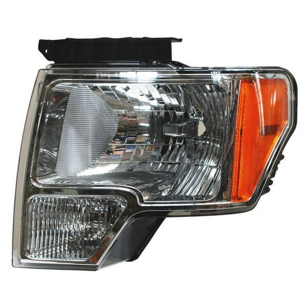 FARO acabado cromado - Compatible con Ford Lobo 2009 - 2014 Piloto GEN Genérica .