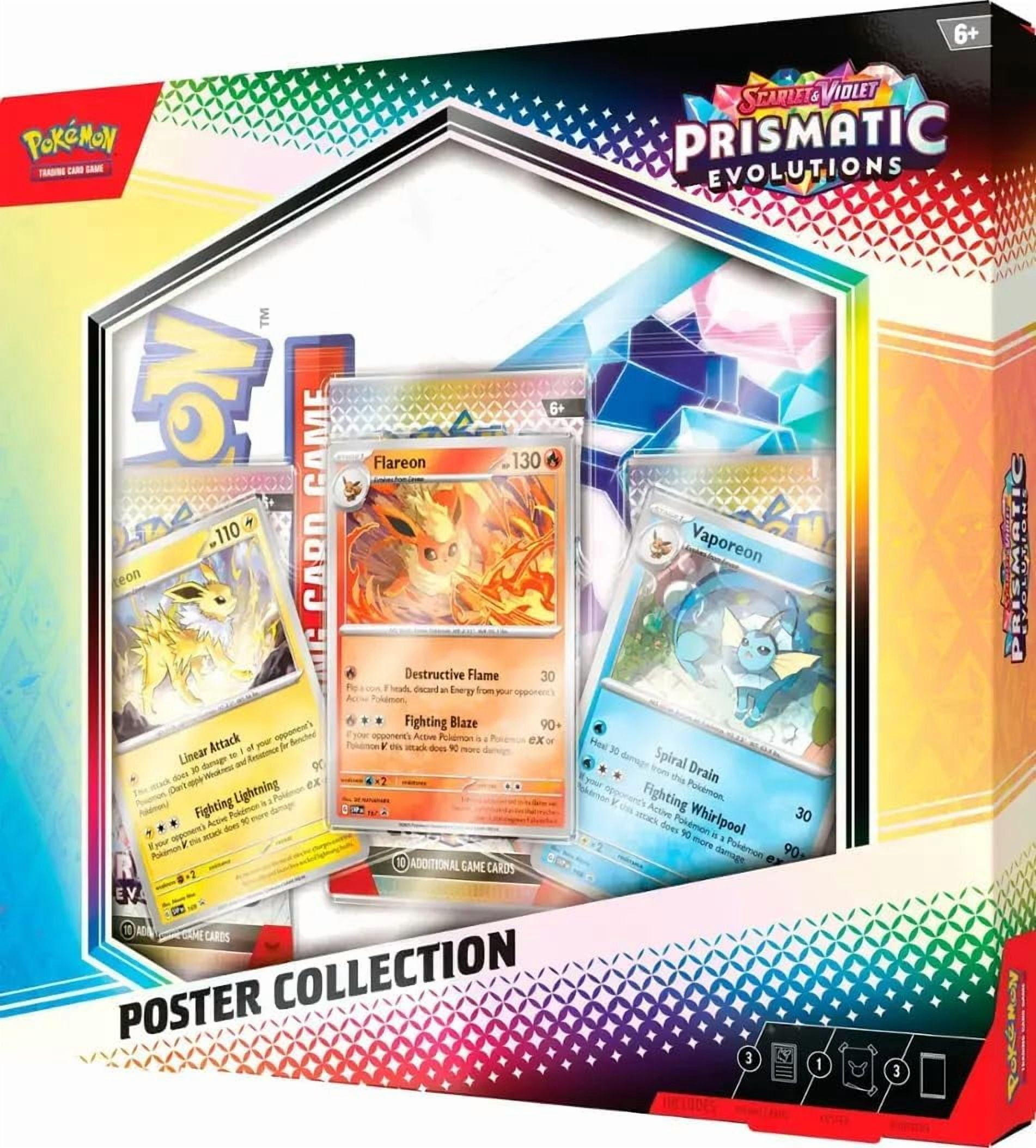Pokemon Scarlet & Violet: Prismatic Evolutions Poster Collection Box!