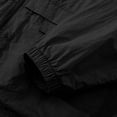 thumbnail image 4 of LEKWK Rain Jacket Men with Hooded Full Zip Windbreaker Water Resistant Casual Coat Lightweight Activewear for Hiking Running Golf Outdoor, 4 of 5