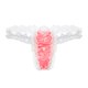 thumbnail image 3 of Gibobby conjunto de bragas Open Butt Mens Briefs G-string Lace Sexy Tanga Ropa interior Bragas Low (Rosa, L), 3 of 5