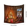 thumbnail image 4 of Xuniizn Christmas Backdrops for Photography, Christmas Tapestry for Party Decor, Christmas Photo Backdrop for Christmas Wall Decorations, Xmas Tree Photography Backdrop Christmas Decorations for Home, 4 of 7