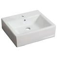 thumbnail image 2 of Imaginations Américaines 21-po. W Vessel Set Blanc, 2 of 9