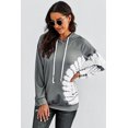 thumbnail image 3 of POGLIP Women's Gray Oversized Pocket Front Hoodie, 3 of 6
