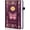 Purple, variant on TIEFOSSI Butterfly Journals,Lay Flat Notebook,320 Numbered Pages A5 Journaling