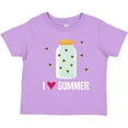 thumbnail image 3 of Inktastic I Love Summer Cute Fireflies Boys or Girls Toddler T-Shirt, 3 of 5