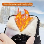 GUBARUN Boys Girls Toddler Snow Boots Waterproof Slip Resistant Outdoor Kids Winter Shoes