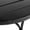 Black, variant on Zimtown 20-Inch Round Outdoor Side Table - 3-Leg Metal Patio Coffee Table for Garden, Deck or Indoor Use, Black