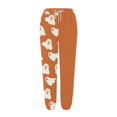 thumbnail image 4 of Orange Women's Comfy Pajama Long Pants Baggy Sweatpants Lounge Sweat Pant Active Jogging Fall Clothes Pajama Pants Women 2XL, 4 of 6