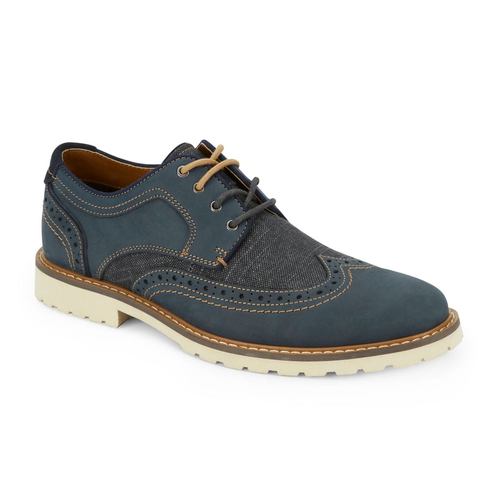 Lucky Brand - Lucky Brand Mens Monroe Leather Wingtip Oxford Shoe ...