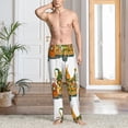 thumbnail image 6 of Lsque Thanksgiving Truck Print Men's Pajama Pants, Lounge Pant - Comfortable Home Wear,Elastic Waistband, Stylish Design-XX-Large, 6 of 9