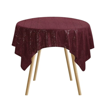 

WMYBD Tablecloths Sequin Tablecloth Wedding Party Cake Dessert Event Christmas Decoration Gfits