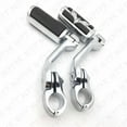 thumbnail image 4 of HTT-MOTOR Chrome 5" Long FootPeg Kit 1.25" Engine Guard For Yamaha Roadstar xv1700, 4 of 6
