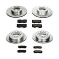 thumbnail image 3 of PowerStop Front and Rear Z23 Evolution Sport Carbon-Fiber Ceramic Brake Pad and Drilled & Slotted Rotor Kit Fits: LEXUS TOYOTA Select Models K2422, 3 of 10
