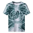 thumbnail image 3 of Summer New Alien Art 3D Print T-shirt For Men Clothing Daily Casual T-shirt Horror Alien Movie Graphic Harajuku Tops Tee Shirts, 3 of 5