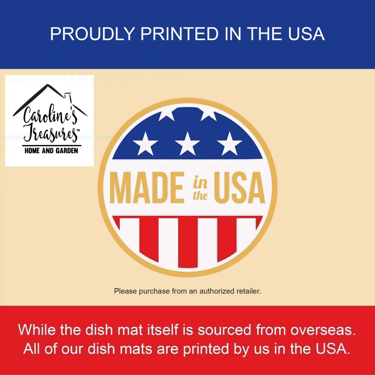 thumbnail image 7 of Winter Holiday Silver Gray Poodle Dish Drying Mat, 7 of 7