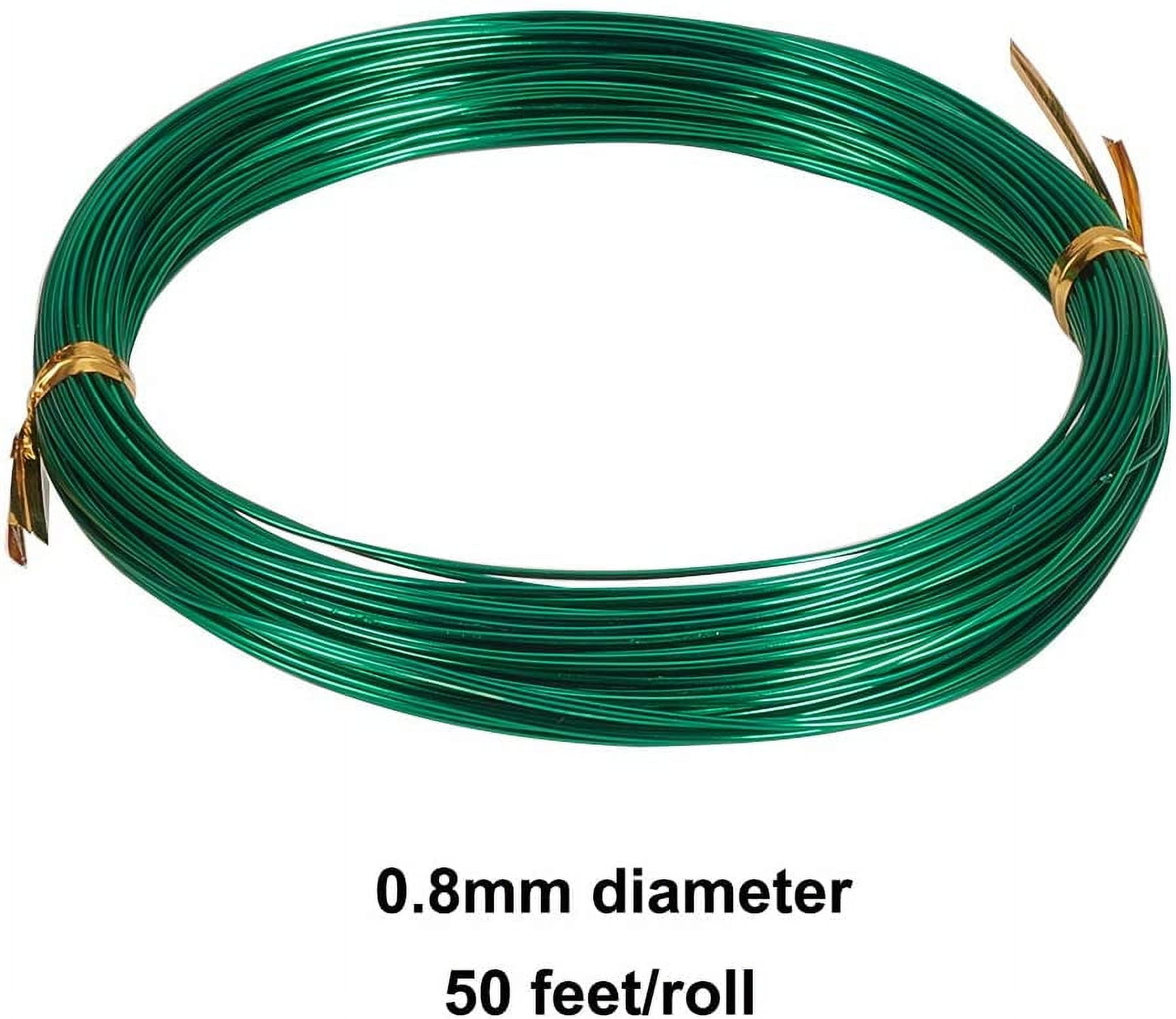10 Colors 650 Feet Aluminum Wire 12 15 18 20 Gauge Bendable Metal Craft Wire Flexible Sculpting Beading Wire for Wrapped Jewelry Manual Arts Making Rainbow Projects colorful DIY