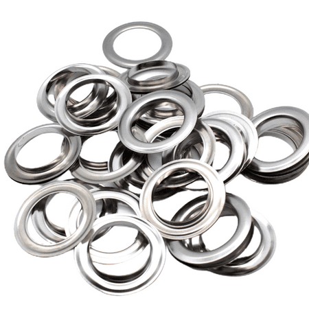 

C.S. Osborne Large Size Nickel Grommets & Washers #N1-12 (1-9/16 Hole) 20 Sets