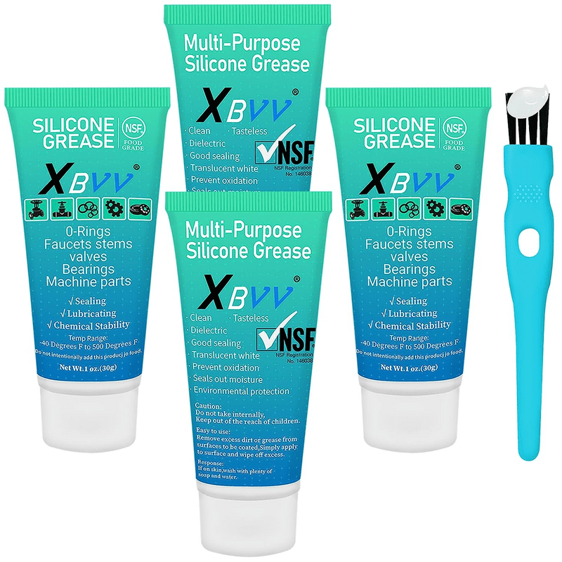 XBVV Silicone Grease Lubricant Food Grade for ORings Valve Pool Filter