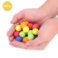 thumbnail image 4 of 100 Uds bolas de balas suaves coloridas para juguete de bala de pistola de repuesto Rival Zeus Apollo, 4 of 12