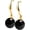 Black Gold, variant on 12mm Natural Pearl Drop Dangle Earrings Freshwater Cultured Elegant Wedding Bridal Costume for Women Jewelry 1920s Statement Costume Birthday