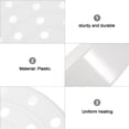 thumbnail image 3 of 2pcs Plastic Steamer Bowl Rice Cookers Steaming Tools Kitchen Supplies (White), 3 of 9
