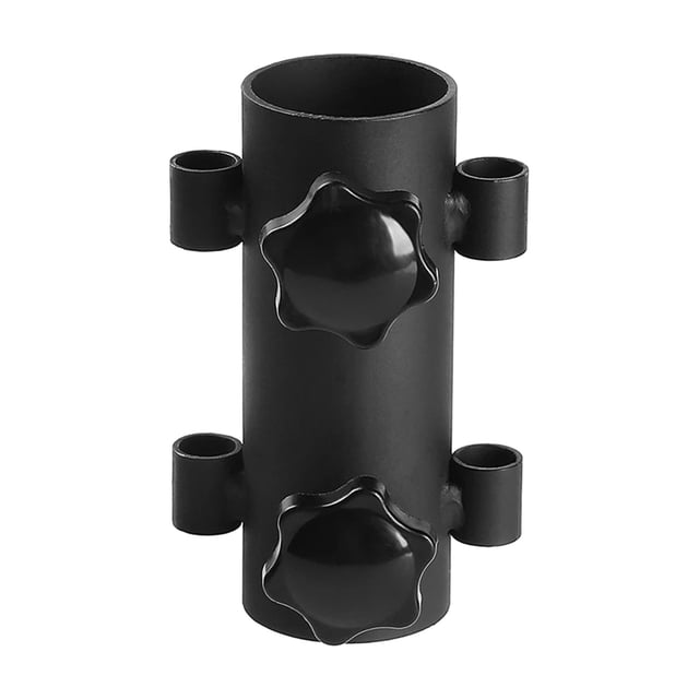 Soporte para barra de tienda de campaña, soporte para postes de toldo a prueba de viento reforzado con hierro para exteriores, tubo fijo para tienda portátil Wmkox8yii qwyer172