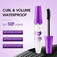 thumbnail image 3 of SDOHIG 5D Waterproof Curling Volumizing Mascara, Fiber Enriched Formula, Opposes Clumping and Smudging, Longwear Defined Lashes, Natural Finish, 10g, 3 of 6