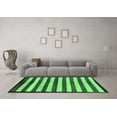 thumbnail image 3 of Ahgly Company Indoor Rectangle Oriental Emerald Green Modern Area Rugs, 8' x 10', 3 of 4