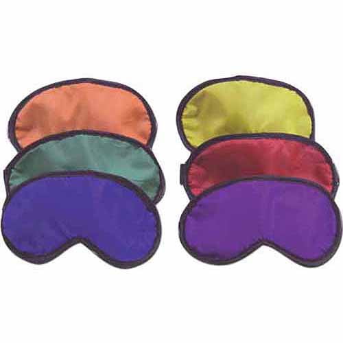 Comfy-Fit Colorful Blindfolds Set/6