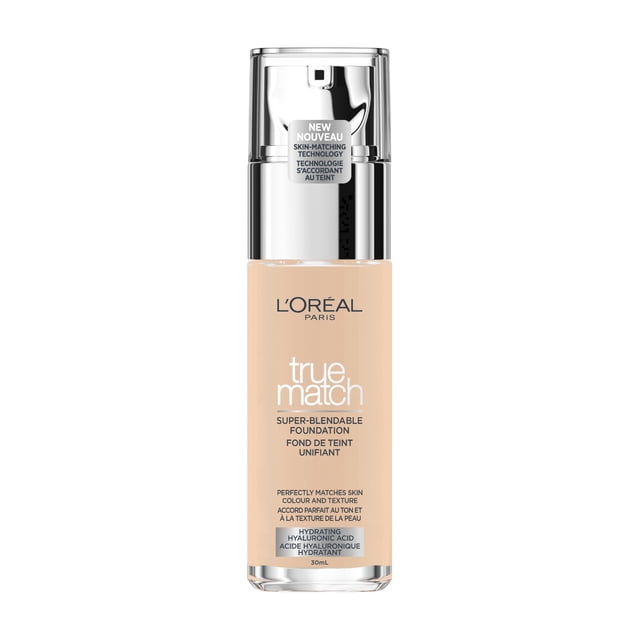 L’Oréal Paris True Match Foundation with Hyaluronic Acid & Moisturizing Care