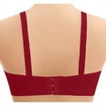 thumbnail image 3 of Push Up Bras for Women Add 2 Cups Sexy Lace Cleavage Extra Padded Plunge Bra Underwire Red 40, 3 of 5