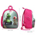 thumbnail image 2 of Yoshi Mochila Escolar para Niños y Niñas, Mochila Infantil Ligera de Alta Calidad, Grande y Duradera ROSA, 2 of 6