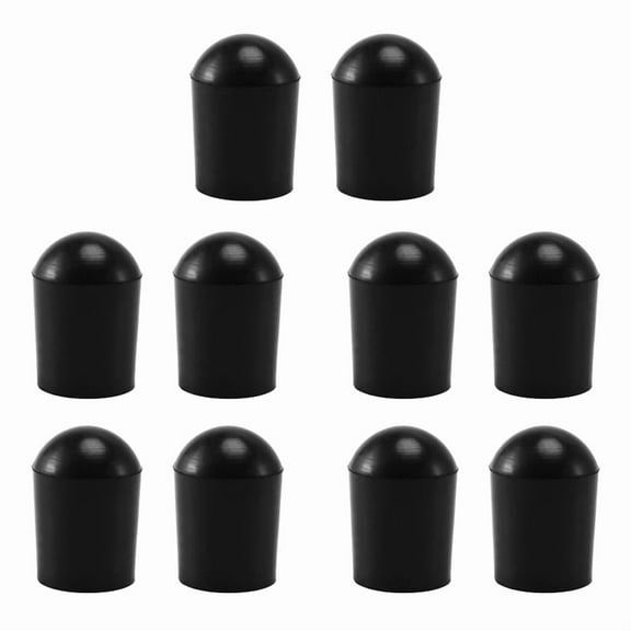 10 x Rubber Tips-black