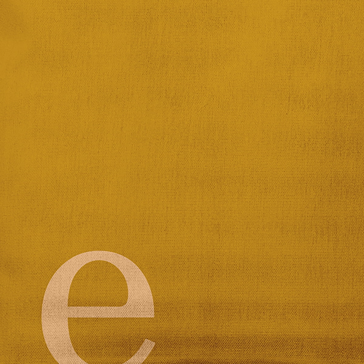 Simply Daisy 16" x 16" Modern Monogram Indoor/Outdoor Polyester Throw Pillow, Autumn Gold