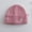 Pink, variant on Eltusu Girls Knitting Beanies, Thermal Stretch Soft Solid Color Winter Hats Pink Size 0-15 T