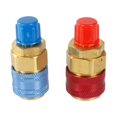 thumbnail image 3 of Riwesomey 2 uds conector de acoplador automático adaptador de latón resistente al agua de seguridad de liberación rápida resistente al Vehículos, repuestos y accesorios Mis, 3 of 6