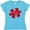 Aqua, variant on Inktastic Autism Awareness Be Kind Red Puzzle Piece Women's V-Neck T-Shirt