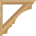 thumbnail image 3 of Ekena Millwork 6"W x 36"D x 36"H Balboa Rough Sawn Traditional Outlooker, Western Red Cedar, 3 of 4