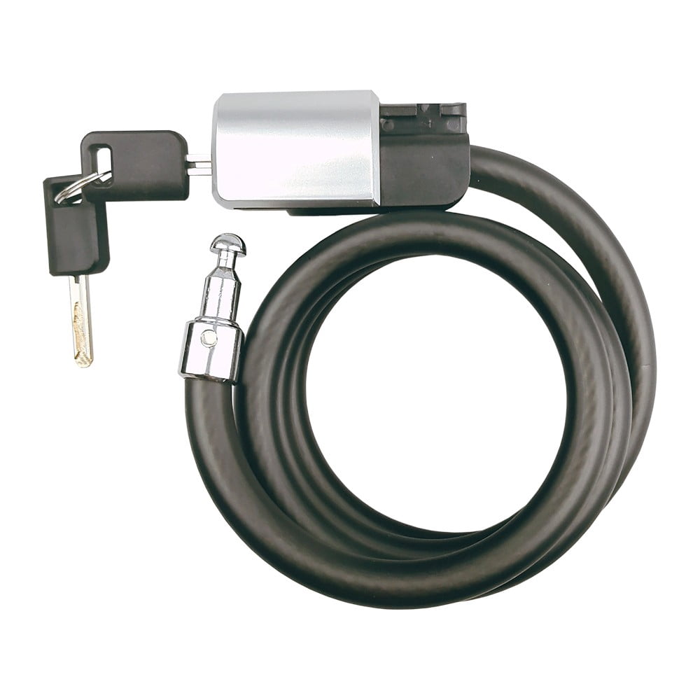 4 Foot Bicycle Lock Cable with Mounting Bracket and Keys