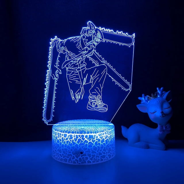 Luz nocturna LED 3D que cambia de color para niños con diseño de fútbol