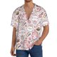 thumbnail image 1 of Fotbe Cute Rabbit Camisa Estampada de Manga Corta para Hombre, Casual de Verano, Estilo Playero, Sin Arrugas-4X-Large, 1 of 5