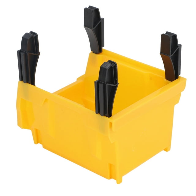 Parts Storage Rack Combination Type Wall Mounted Stackable Shop Tool Bin Nails Screws Beads Buttons Organizer 5.31 X 4.13 X 2.99in