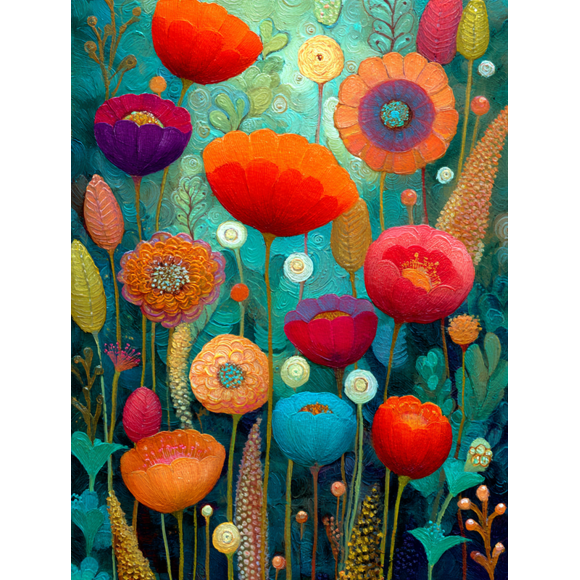 Qisvanset Autumn Tree Couple Canvas Print 12x16 Inch Dining Room Wall Decor